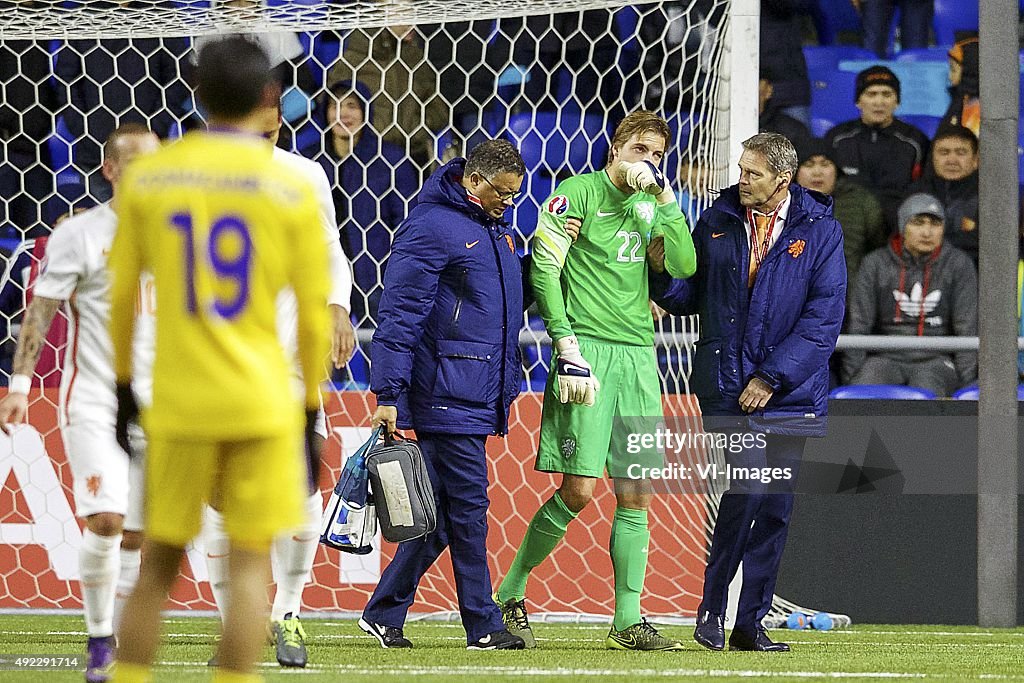 EURO 2016 qualifier - "Kazachstan v Netherlands"