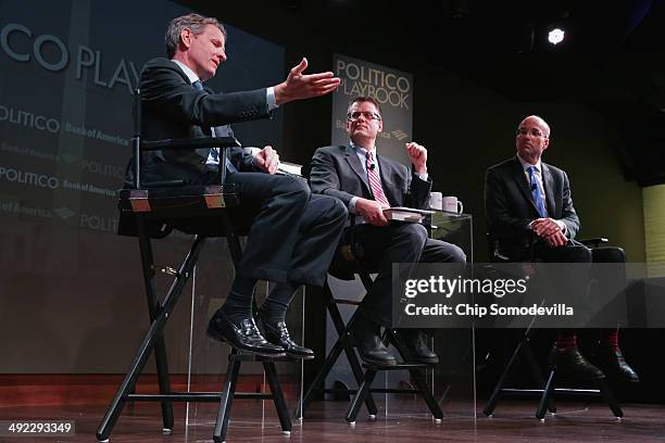 Former U.S. Treasury Secretary Timothy Geithner discusses his new book 'Stress Test, Reflections on Financial Crises' with Politico's Chief White...