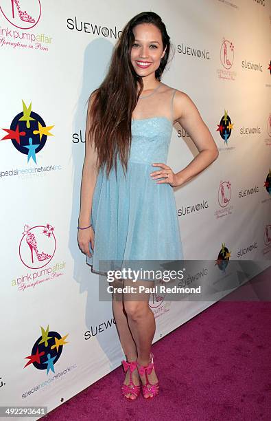 Actress Jaclyn Betham attends A Pink Pump Affair "Springtime In Paris" High Tea Benefiting Special Needs Network at Montage Beverly Hills on May 18,...