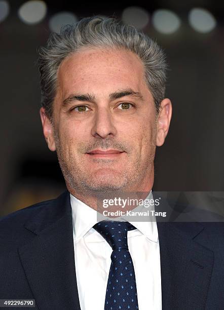 John Lesher attends a screening of "Black Mass" during the BFI London Film Festival at Odeon Leicester Square on October 11, 2015 in London, England.