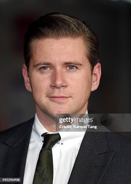 Allen Leech attends a screening of "Black Mass" during the BFI London Film Festival at Odeon Leicester Square on October 11, 2015 in London, England.