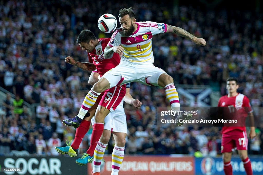 Gibraltar v Scotland - UEFA EURO 2016 Qualifier