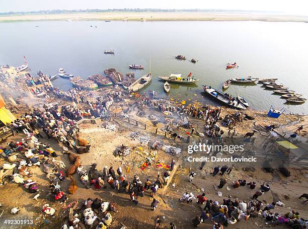burning ghats - ash bildbanksfoton och bilder