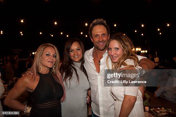 Guests attend Victorino Noval birthday celebration at The Vineyard Beverly Hills on October 10, 2015 in Beverly Hills, California.