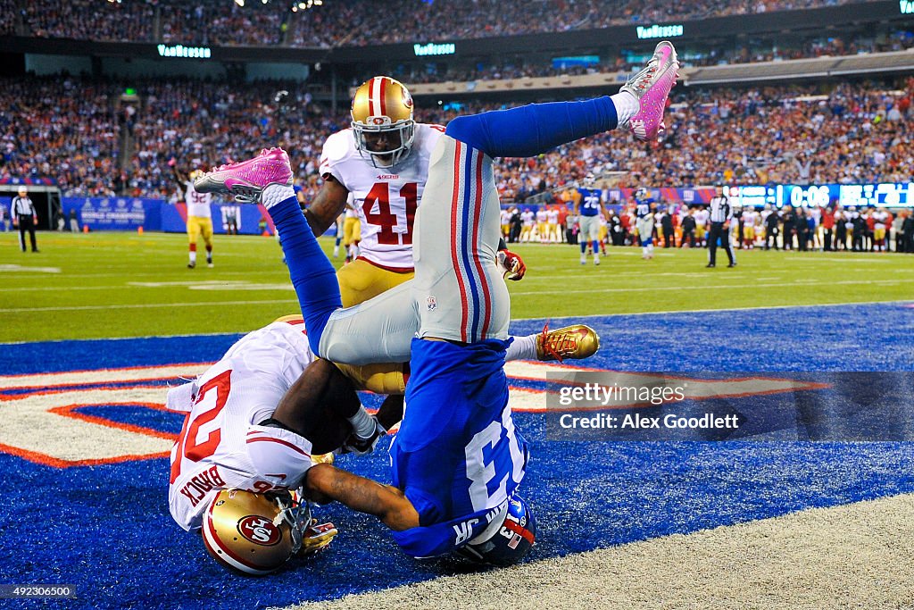 San Francisco 49ers v New York Giants