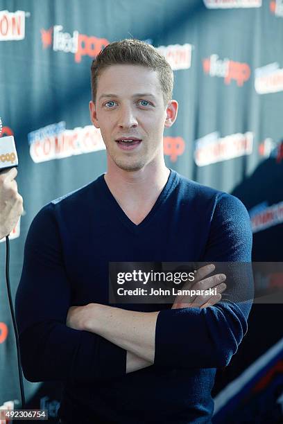 Zach Appelman of the television series Sleepy Hollow attends New York Comic-Con 2015 day 4 at the Jacob K. Javits Convention Center on October 11,...