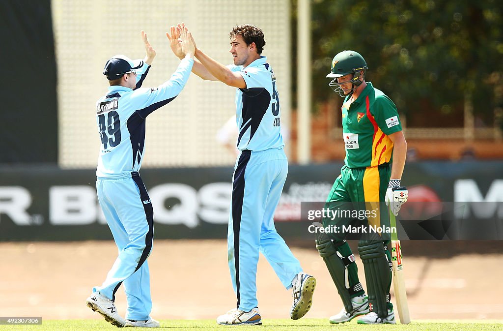 TAS v NSW - Matador BBQ One Day Cup