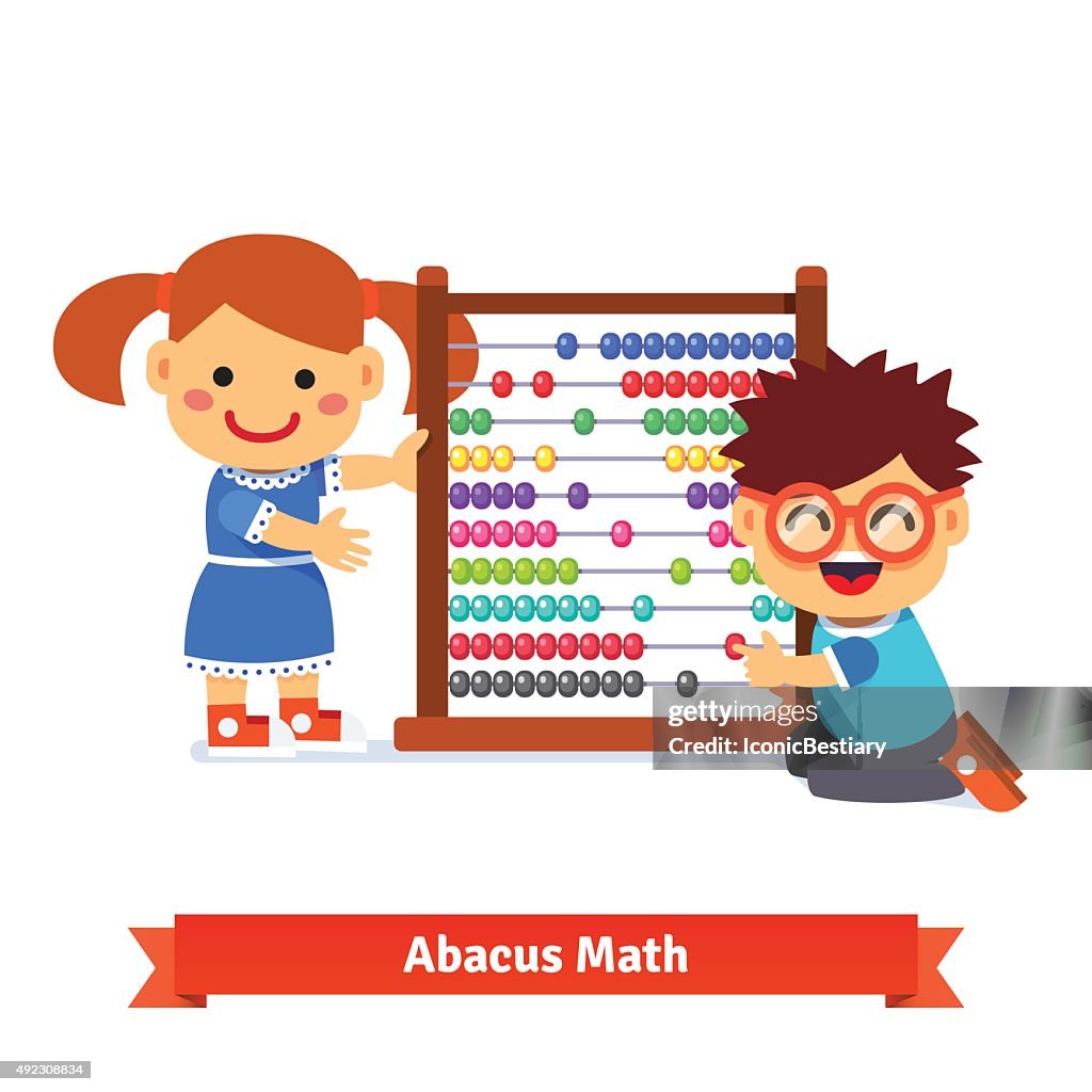 Learning Math Grapghic Kids Are Learning Math High-Res Vector Graphic - Getty Images