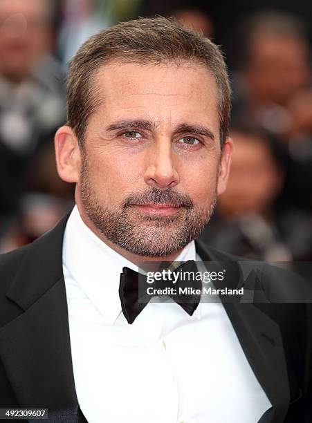 Steve Carell attends the "Foxcatcher" Premiere at the 67th Annual Cannes Film Festival on May 19, 2014 in Cannes, France.