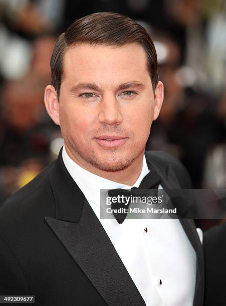 Channing Tatum attends the "Foxcatcher" Premiere at the 67th Annual Cannes Film Festival on May 19, 2014 in Cannes, France.