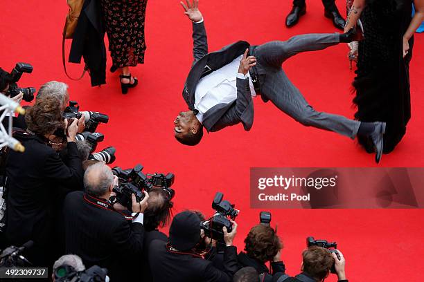 General view during the Red Carpet at the "Foxcatcher" premiere during the 67th Annual Cannes Film Festival on May 19, 2014 in Cannes, France.