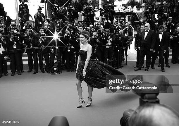 Cheryl Cole attends the 'Foxcatcher' premiere during the 67th Annual Cannes Film Festival on May 19, 2014 in Cannes, France.