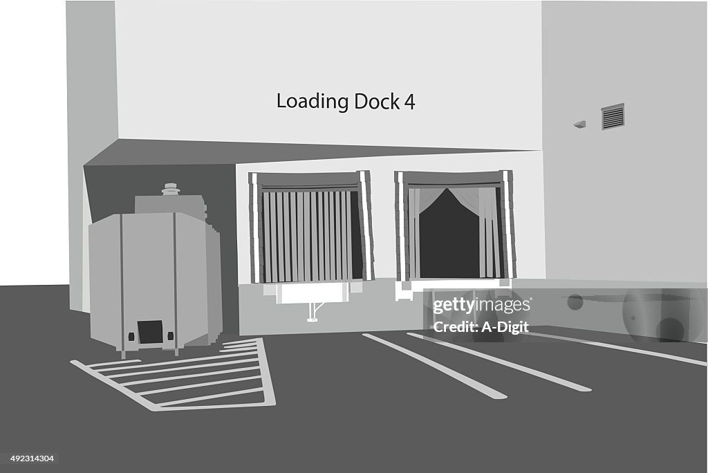 Loading Dock Vector Loading Dock High-Res Vector Graphic - Getty Images