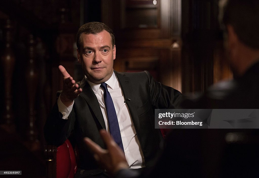 Russia's Prime Minister Dmitry Medvedev Interview