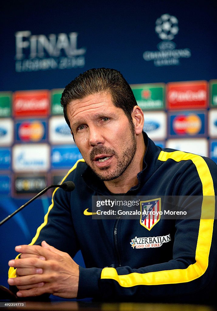 Atletico de Madrid UEFA Champions League Final Media Day