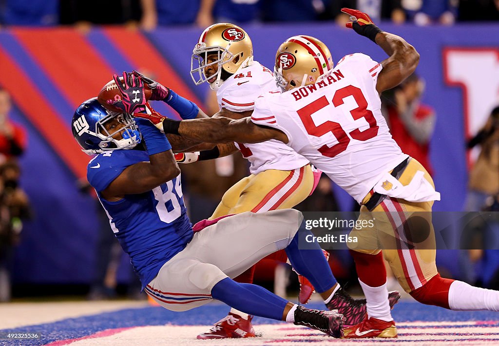 San Francisco 49ers v New York Giants