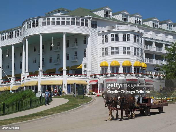 Mackinac Island is one of the cruise's excursions, and you can't visit Mackinac without stopping at its iconic Grand Hotel.