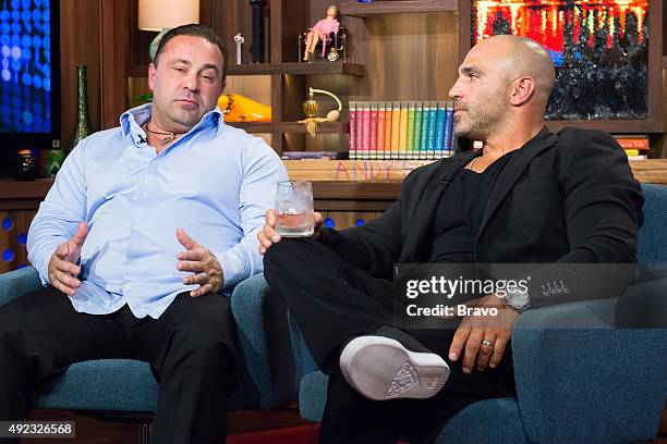 Pictured : Joe Giudice and Joe Gorga --