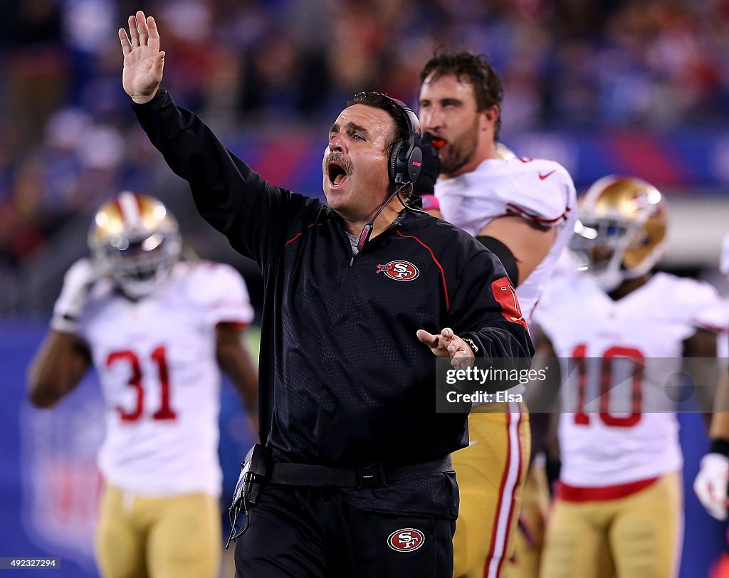 San Francisco 49ers v New York Giants