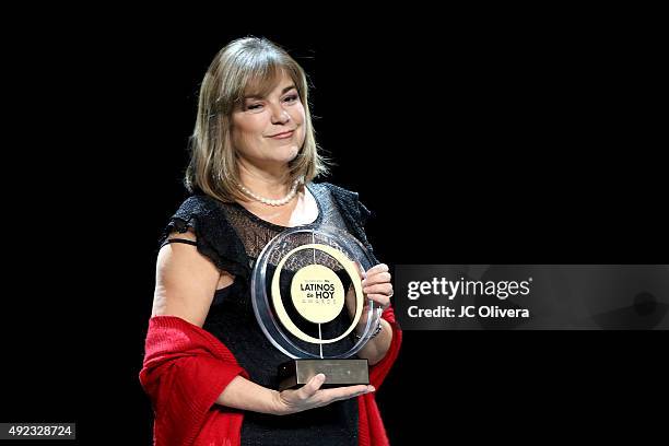 Politician Loretta Sanchez attends The Los Angeles Times and Hoy 2015 Latinos de Hoy Awards at Dolby Theatre on October 11, 2015 in Hollywood,...