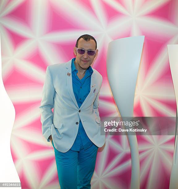 Karim Rashid attends the Karim Rashid VIP book signing and reception at Artemide Soho on May 19, 2014 in New York City.