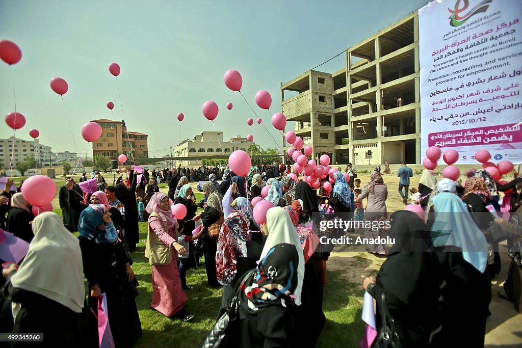 'Breast Cancer Awareness' event in Gaza