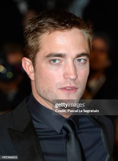 Robert Pattinson attends the "Maps To The Stars" premiere during the 67th Annual Cannes Film Festival on May 19, 2014 in Cannes, France.