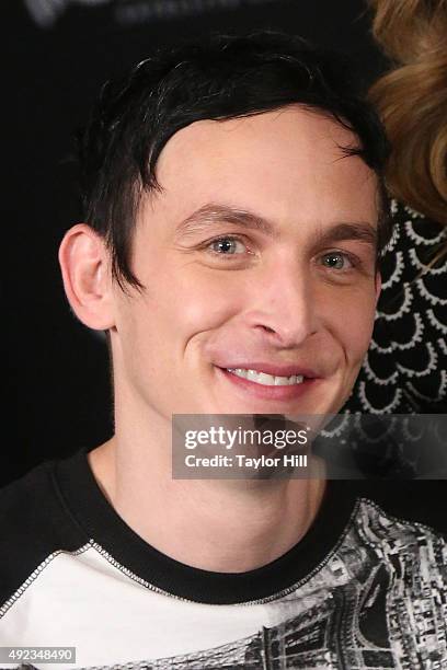 Robin Lord Taylor visits the SiriusXM Studios during New York Comic-Con at The Jacob K. Javits Convention Center on October 11, 2015 in New York City.