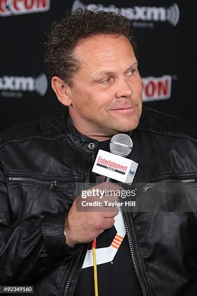 Kevin Chapman visits the SiriusXM Studios during New York Comic-Con at The Jacob K. Javits Convention Center on October 11, 2015 in New York City.