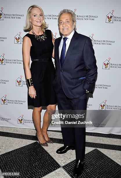 Louise Camuto and Vince Camuto attend the 2014 Ronald McDonald House New York Gala at The Waldorf Astoria on May 19, 2014 in New York City.