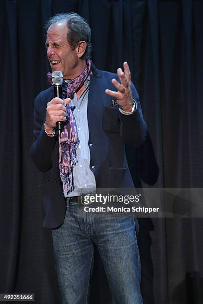 Director Marc Abraham speaks during 'I Saw The Light' Q & A on Day 4 of the 23rd Annual Hamptons International Film Festival on October 11, 2015 in...