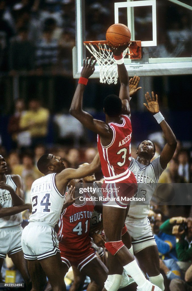 Georgetown University vs University of Houston, 1984 NCAA National Championship
