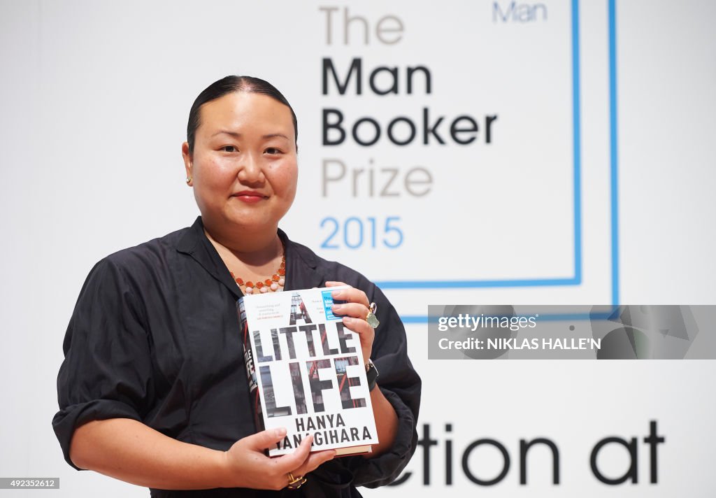 BRITAIN-LITERATURE-MAN-BOOKER-PRIZE