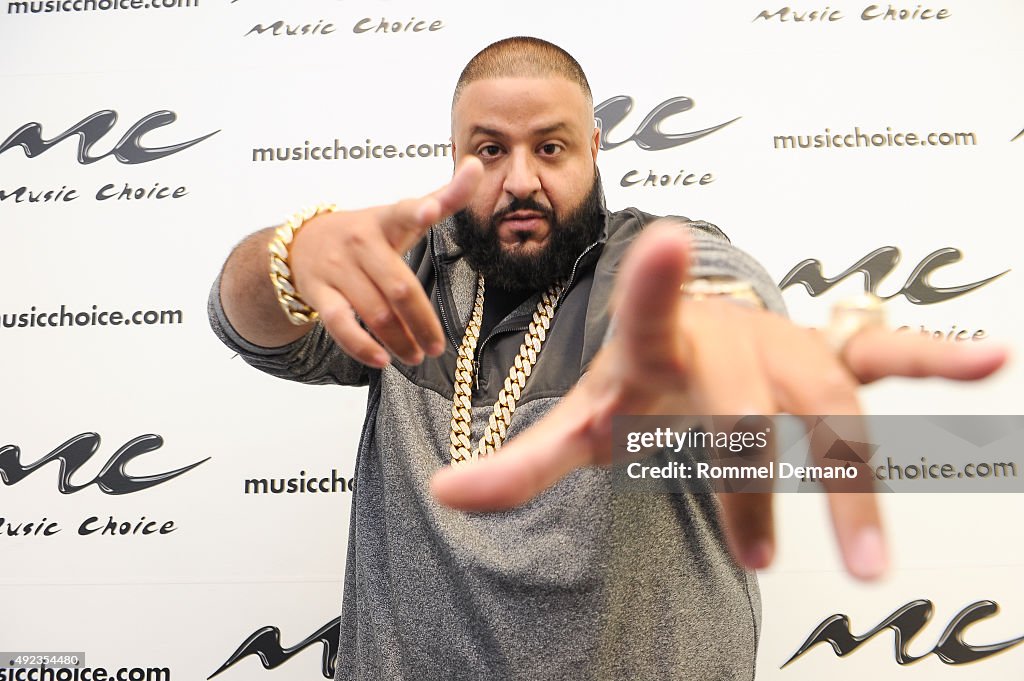 DJ Khaled Visits Music Choice