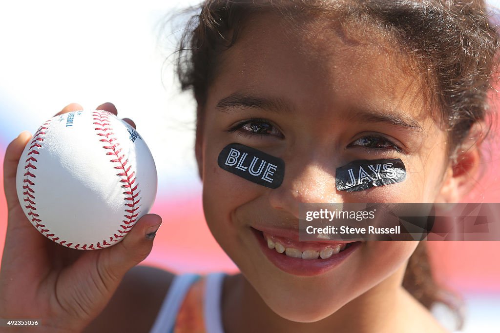 The Toronto Blue Jays and Texas Rangers play game four of the MLB American League Division Series