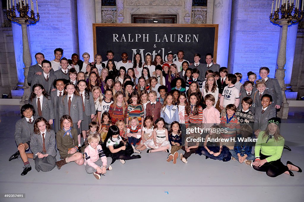Ralph Lauren Fall 14 Children's Fashion Show In Support Of Literacy