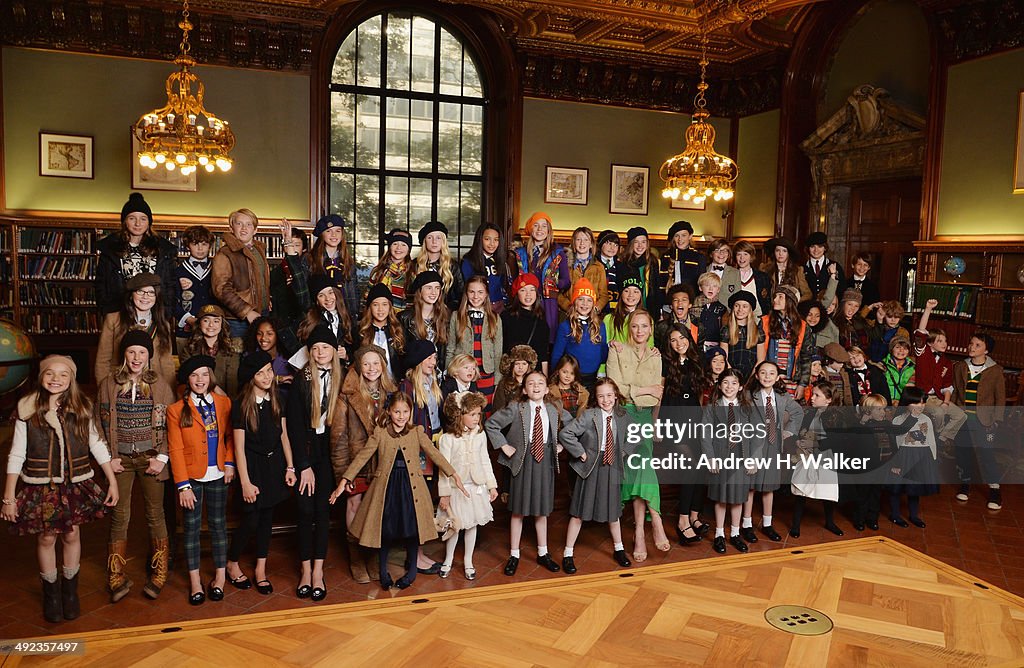 Ralph Lauren Fall 14 Children's Fashion Show In Support Of Literacy