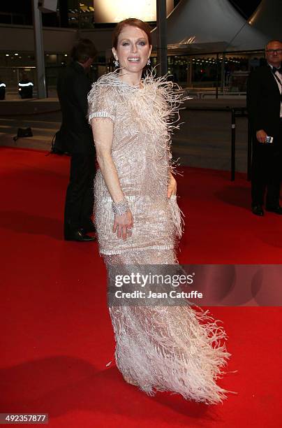 Julianne Moore attends 'The Maps To The Stars' premiere during the 67th Annual Cannes Film Festival on May 19, 2014 in Cannes, France.