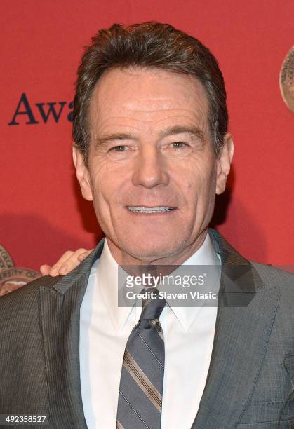 Bryan Cranston attends 73rd Annual George Foster Peabody awards at The Waldorf=Astoria on May 19, 2014 in New York City.