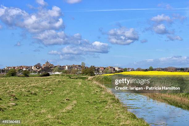 River Rother Rye 27 River Rother East Sussex Stock Photos, High-Res Pictures, and Images ...