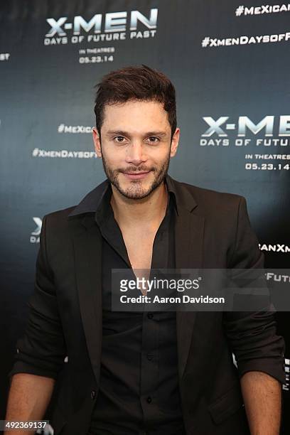 Juan Diego Sanchez attends X-MEN: Days of Future Past Red Carpet Hosted by Adan Canto at Regal South Beach on May 19, 2014 in Miami, Florida.