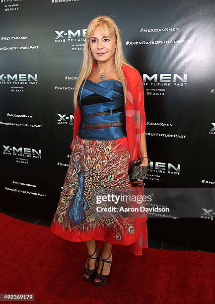 Viviana G attends X-MEN: Days of Future Past Red Carpet Hosted by Adan Canto at Regal South Beach on May 19, 2014 in Miami, Florida.