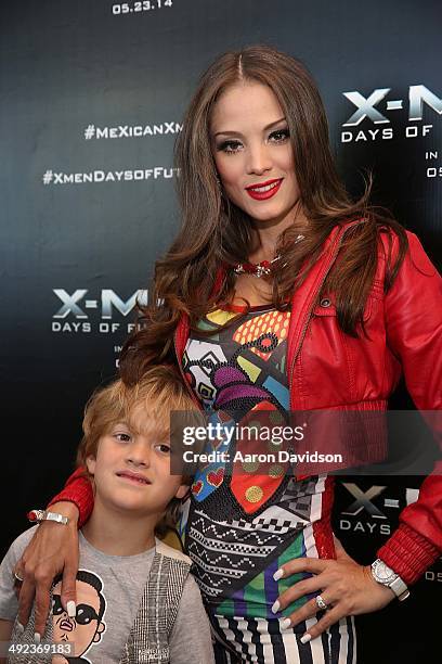 Carolina Tejeda attends X-MEN: Days of Future Past Red Carpet Hosted by Adan Canto at Regal South Beach on May 19, 2014 in Miami, Florida.