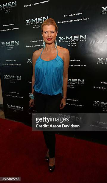 Sissi Fleitas attends X-MEN: Days of Future Past Red Carpet Hosted by Adan Canto at Regal South Beach on May 19, 2014 in Miami, Florida.