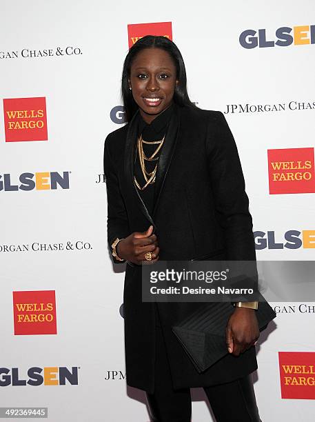 Player Essence Carson attends 11th Annual GLSEN Respect awards at Gotham Hall on May 19, 2014 in New York City.