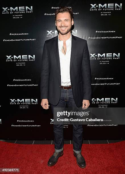 Adan Canto attends X-MEN: Days of Future Past Red Carpet Hosted by Adan Canto at Regal South Beach on May 19, 2014 in Miami, Florida.