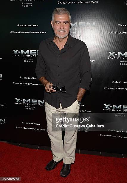 Saul Lizaso attends X-MEN: Days of Future Past Red Carpet Hosted by Adan Canto at Regal South Beach on May 19, 2014 in Miami, Florida.