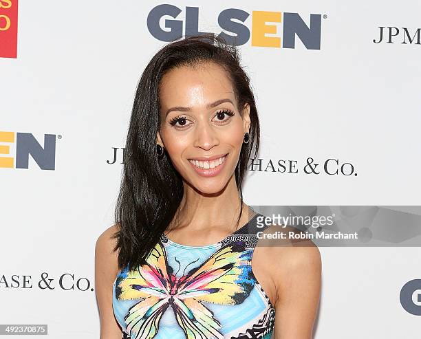 Isis King attends 11th Annual GLSEN Respect awards at Gotham Hall on May 19, 2014 in New York City.
