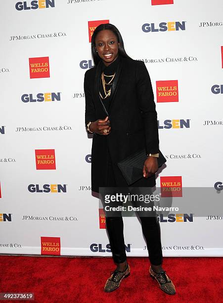 Player Essence Carson attends 11th Annual GLSEN Respect awards at Gotham Hall on May 19, 2014 in New York City.