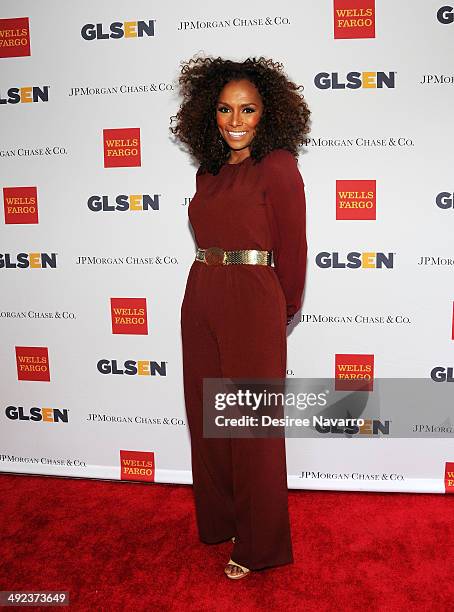 Janet Mock attends 11th Annual GLSEN Respect awards at Gotham Hall on May 19, 2014 in New York City.